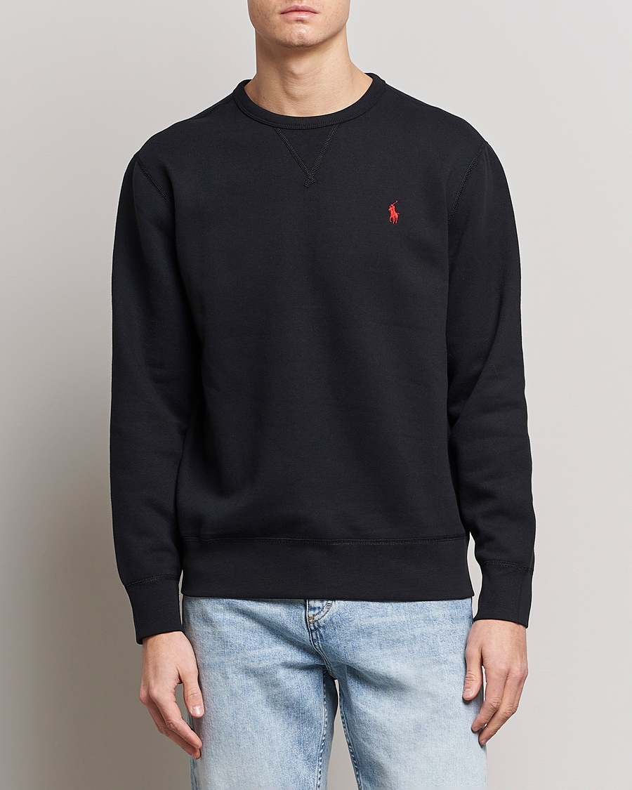 Herr | Tröjor | Polo Ralph Lauren | Crew Neck Sweatshirt Polo Black
