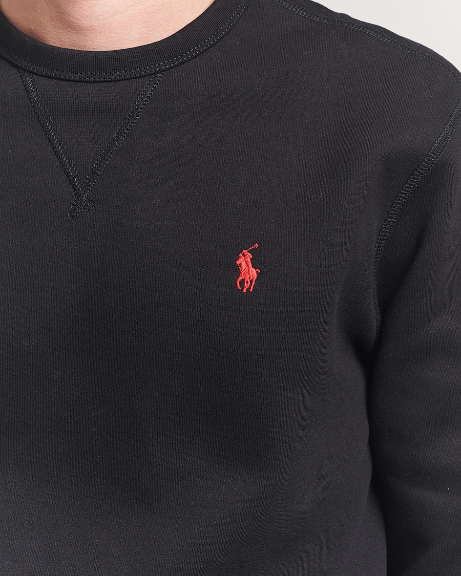 Herr | Tröjor | Polo Ralph Lauren | Crew Neck Sweatshirt Polo Black
