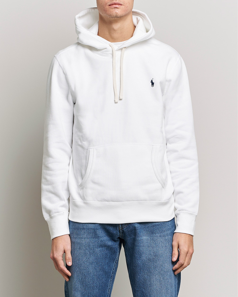 Herr | Tröjor | Polo Ralph Lauren | RL Fleece Hoodie White