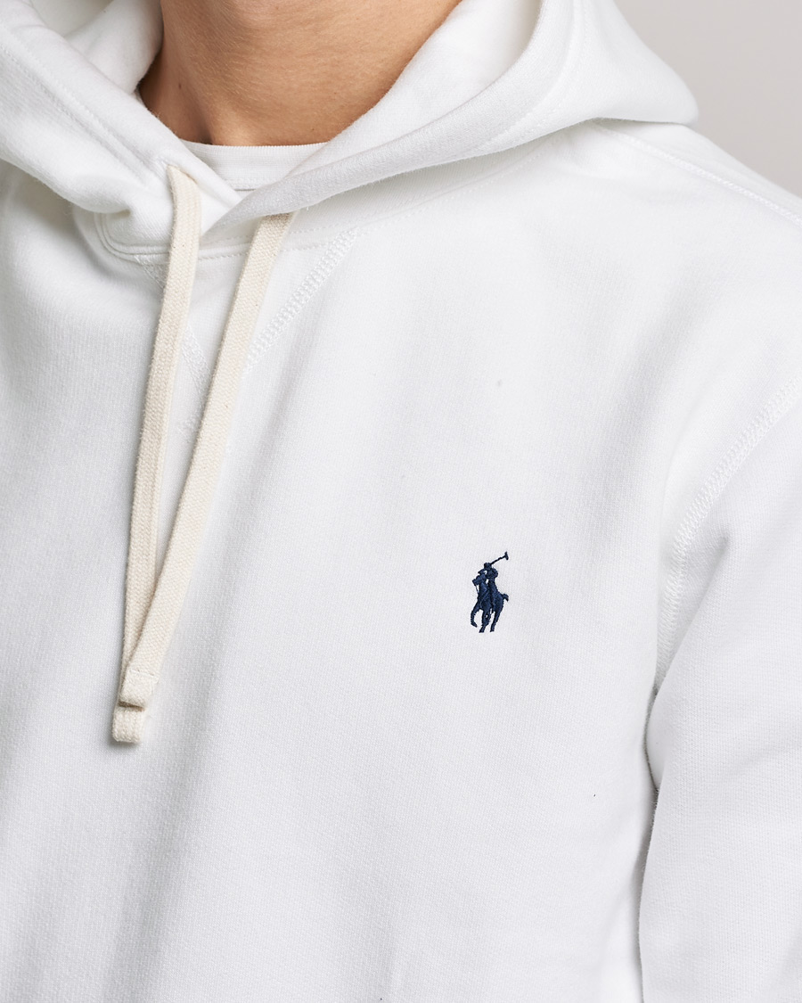 Herr | Tröjor | Polo Ralph Lauren | RL Fleece Hoodie White