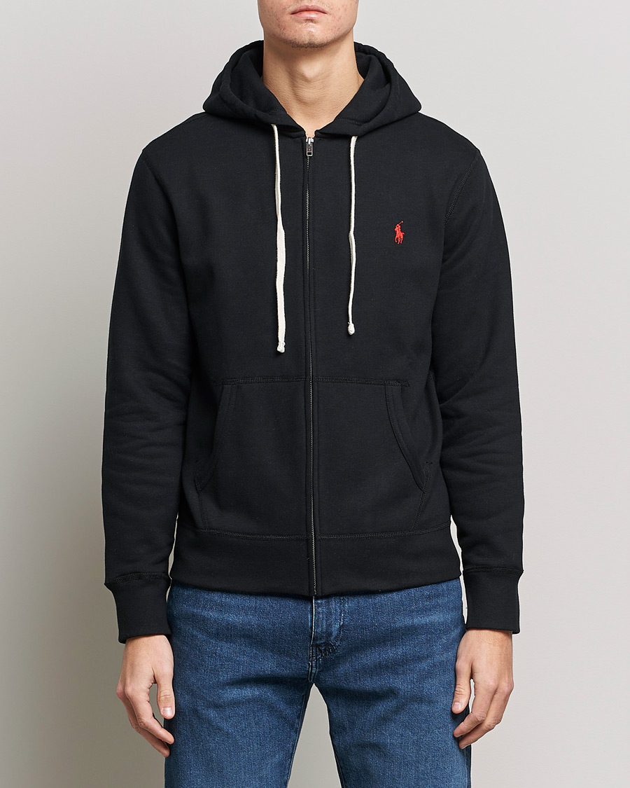Herr | Tröjor | Polo Ralph Lauren | Full-Zip Hoodie Polo Black