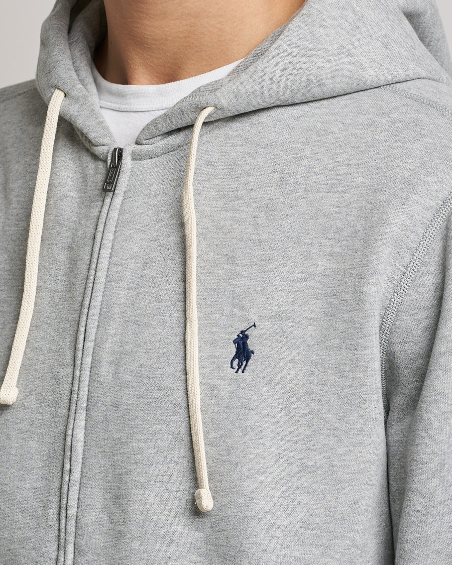 Herr | Tröjor | Polo Ralph Lauren | Fleece Full Zip Hoodie Andover Heather