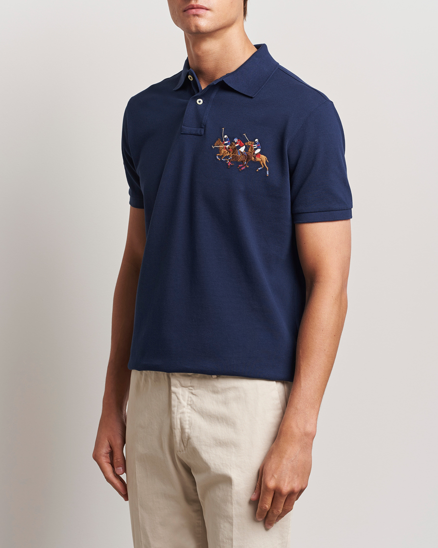 Herr | Senast inkommet | Polo Ralph Lauren | Custom Slim Fit Match Club Polo Newport Navy