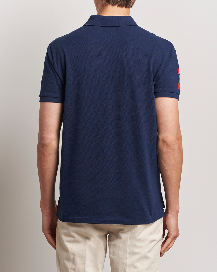 Herr | Pikéer | Polo Ralph Lauren | Custom Slim Fit Match Club Polo Newport Navy