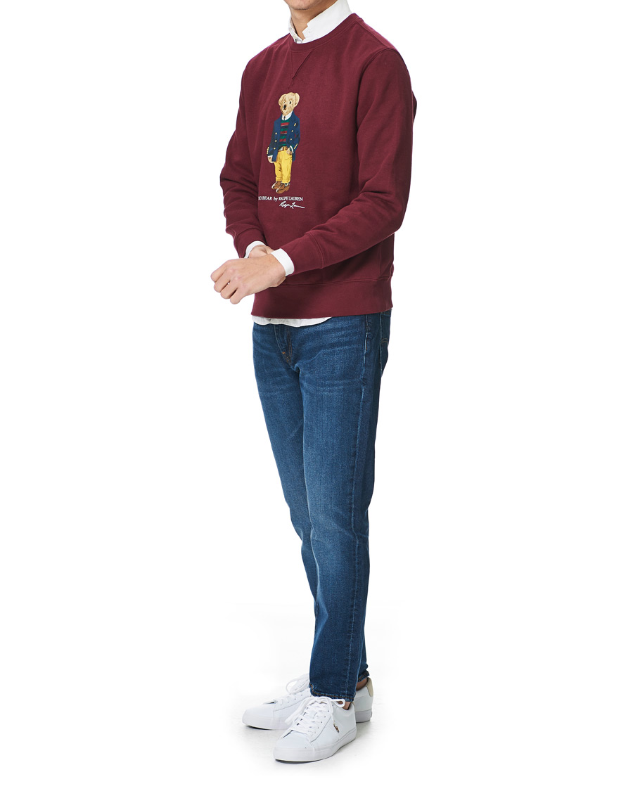 Herr | Tröjor | Polo Ralph Lauren | Bear Sweatshirt Classic Wine