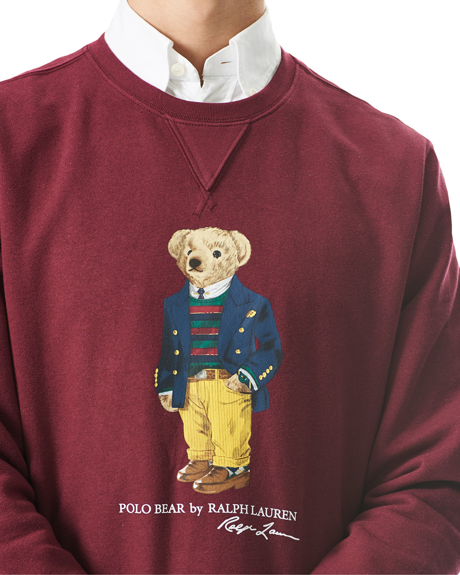 Herr | Tröjor | Polo Ralph Lauren | Bear Sweatshirt Classic Wine
