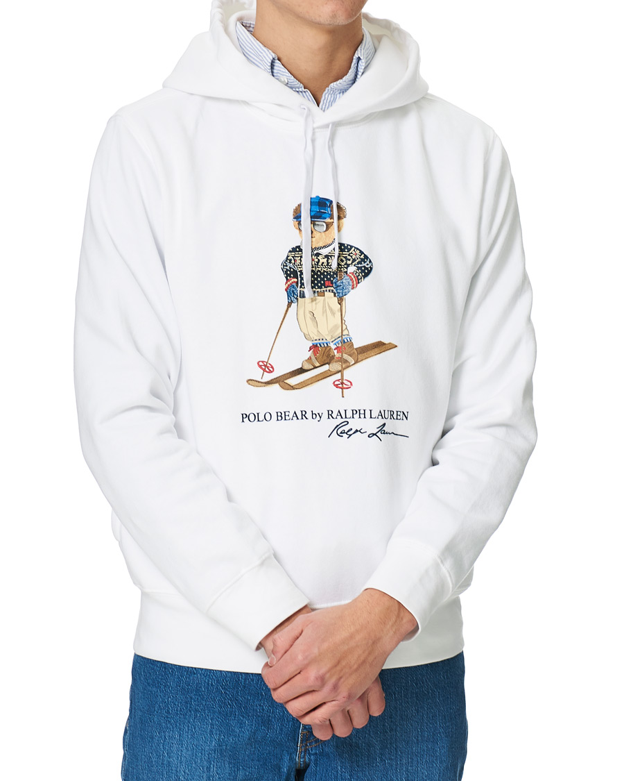 Herr | Tröjor | Polo Ralph Lauren | Skiing Bear Hoodie White