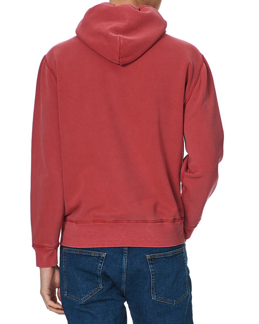 Herr | Tröjor | Polo Ralph Lauren | Garment Dyed Hoodie Northwest Deep Red