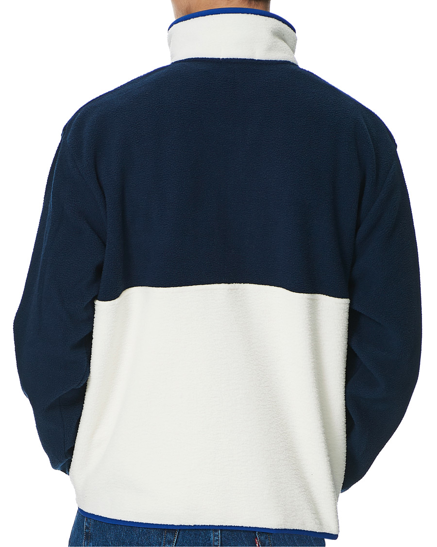 Herr | Tröjor | Polo Ralph Lauren | Vintage Poly Fleece Half Zip Sweater Navy/White