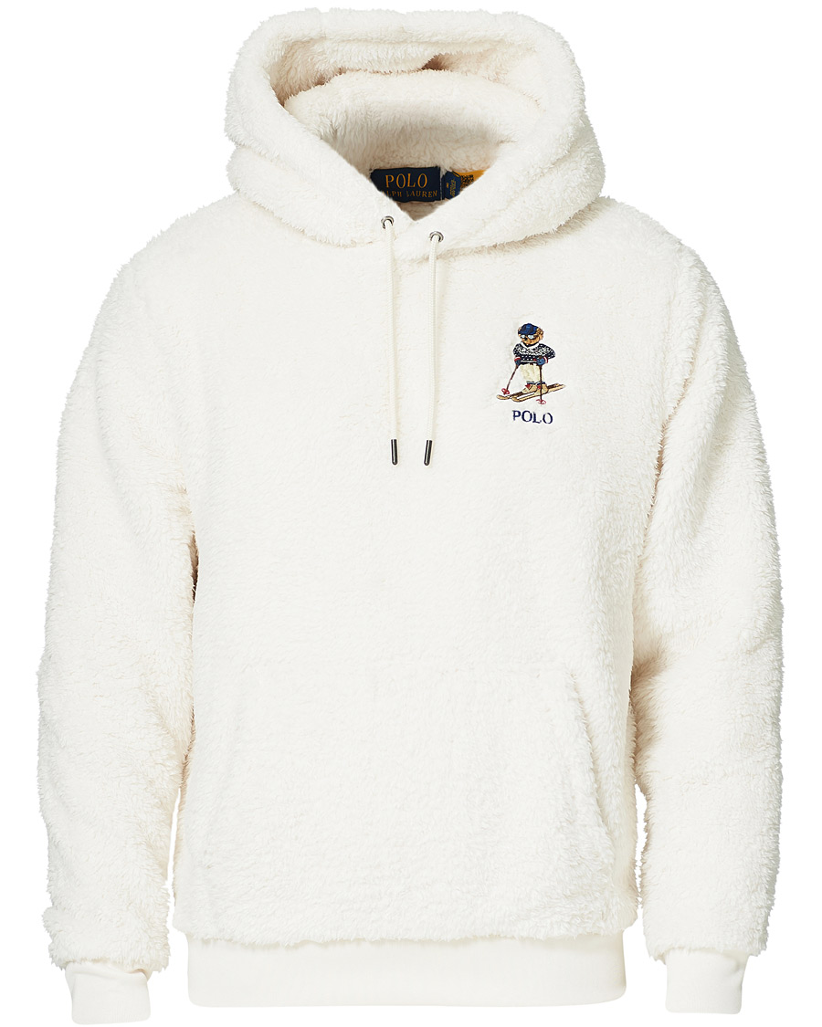 Herr | Tröjor | Polo Ralph Lauren | Ski Bear Fleece Hoodie Winter Cream