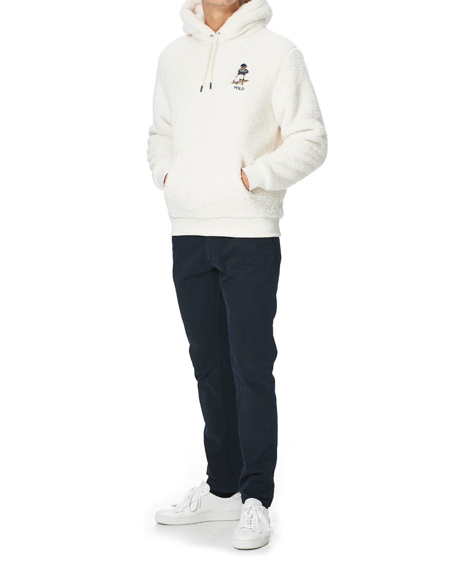 Herr | Tröjor | Polo Ralph Lauren | Ski Bear Fleece Hoodie Winter Cream