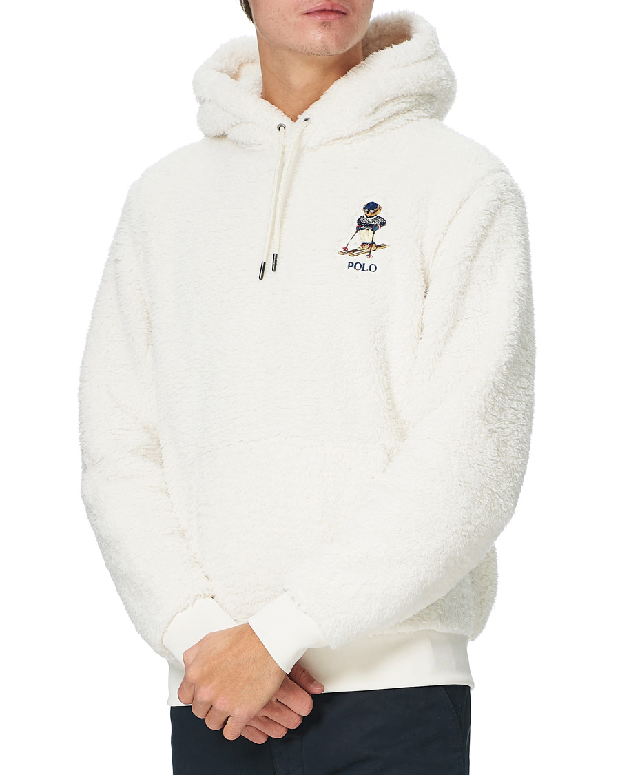 Herr | Tröjor | Polo Ralph Lauren | Ski Bear Fleece Hoodie Winter Cream