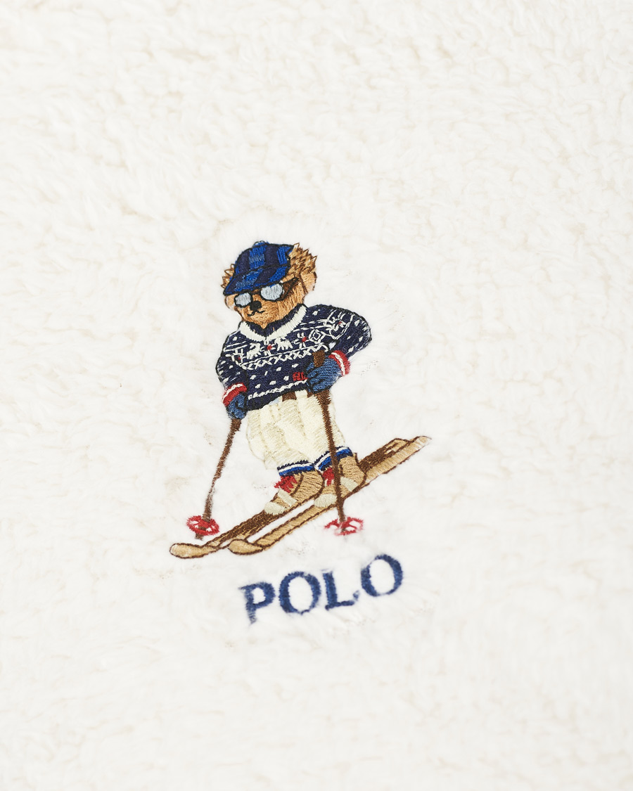 Herr | Tröjor | Polo Ralph Lauren | Ski Bear Fleece Hoodie Winter Cream