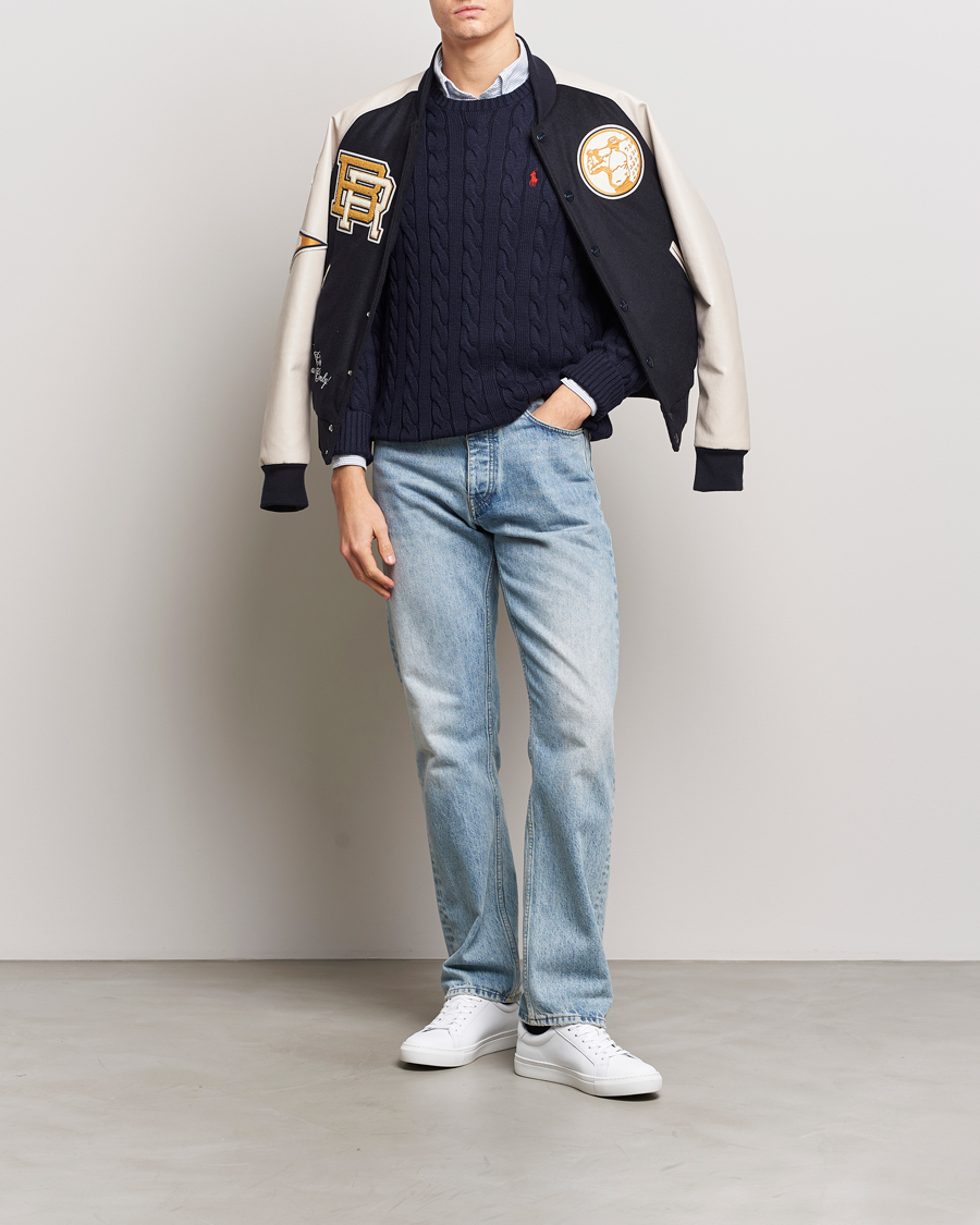 Herr |  | Polo Ralph Lauren | Cotton Cable Pullover Hunter Navy