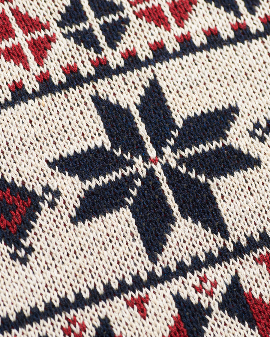 Herr | Tröjor | Polo Ralph Lauren | Wool Snowflake Knitted Sweater Navy