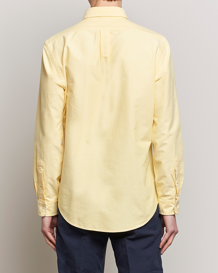 Herr | Skjortor | Polo Ralph Lauren | Custom Fit Oxford Button Down Shirt Yellow