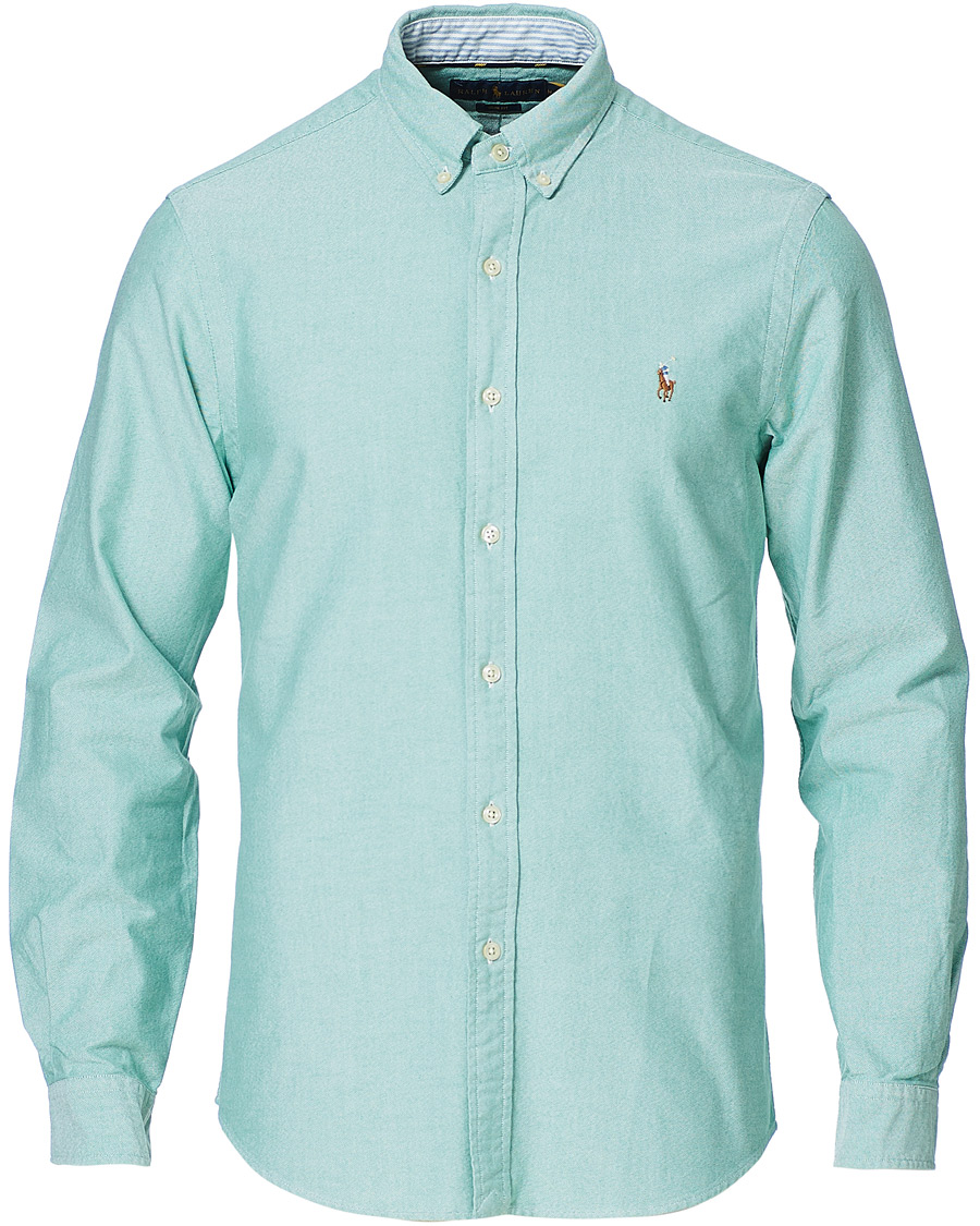 Herr | Skjortor | Polo Ralph Lauren | Slim Fit Oxford Shirt College Green