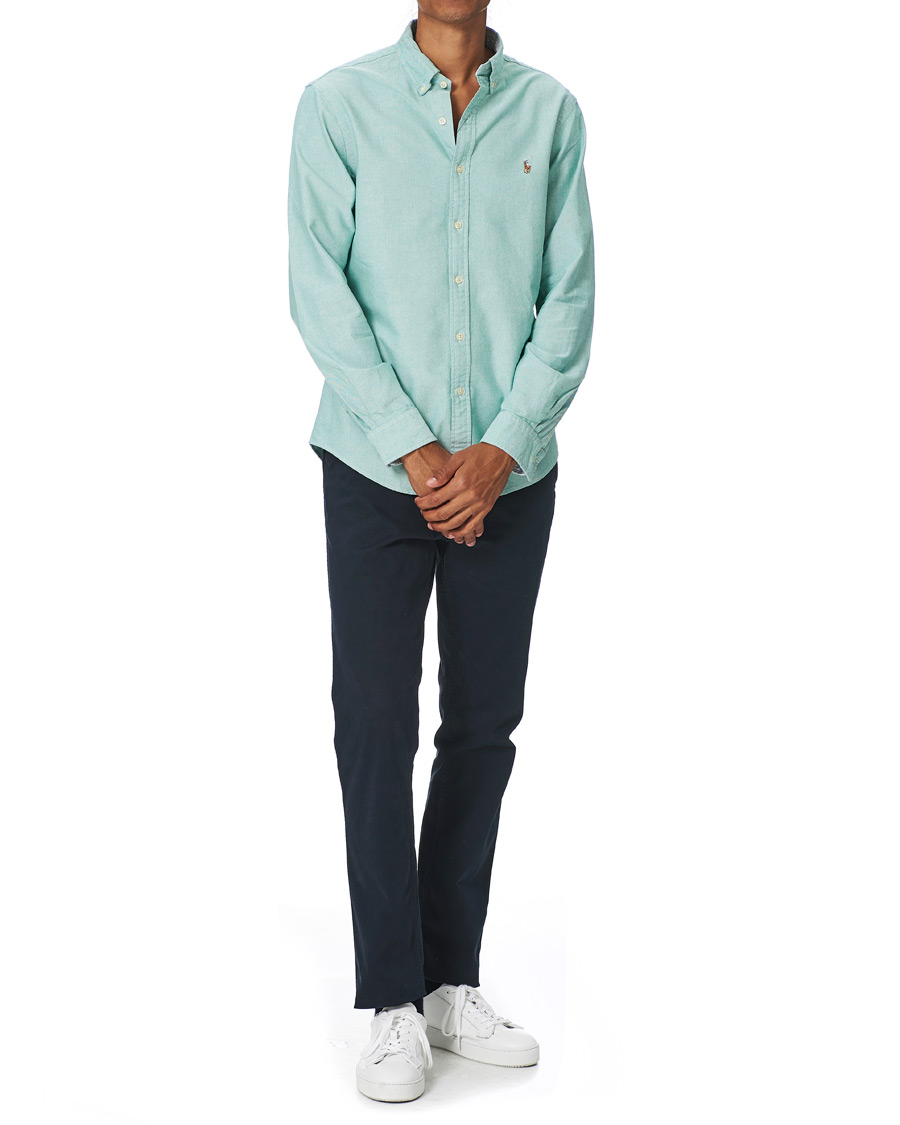 Herr | Skjortor | Polo Ralph Lauren | Slim Fit Oxford Shirt College Green