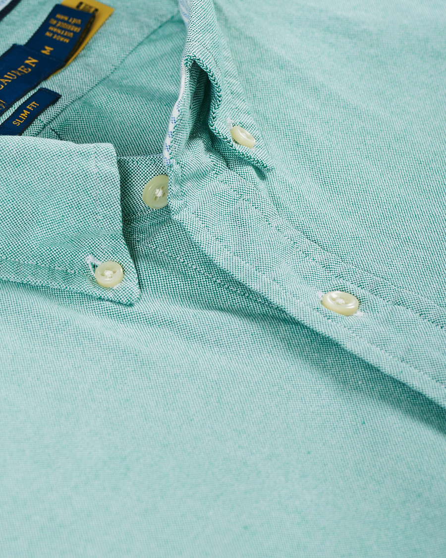 Herr | Skjortor | Polo Ralph Lauren | Slim Fit Oxford Shirt College Green