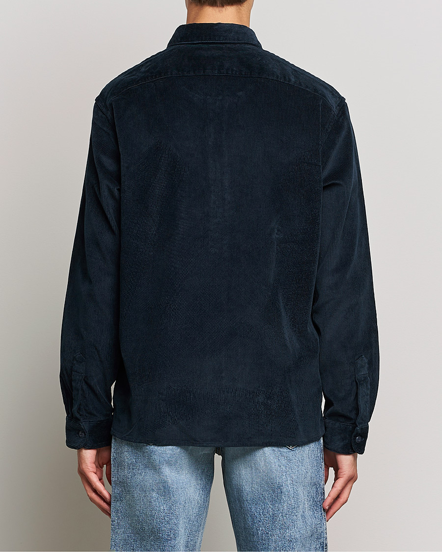 Herr | Skjortor | Polo Ralph Lauren | Corduroy Full Zip Overshirt Navy