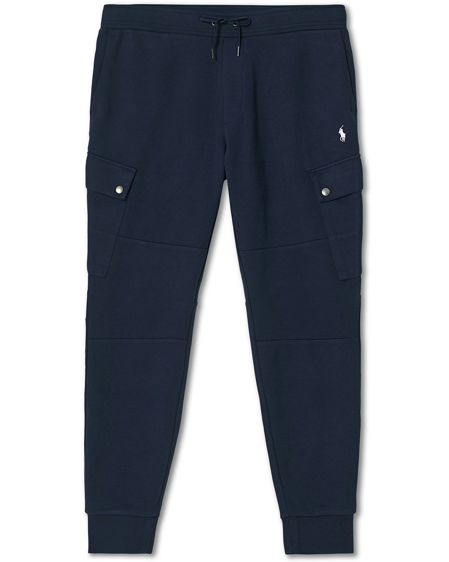 Herr | Byxor | Polo Ralph Lauren | Double Knit Cargo Sweatpants Aviator Navy