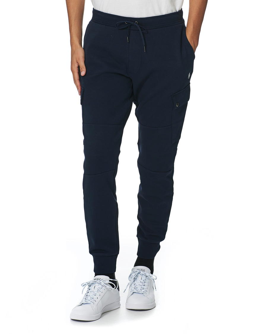 Herr | Byxor | Polo Ralph Lauren | Double Knit Cargo Sweatpants Aviator Navy
