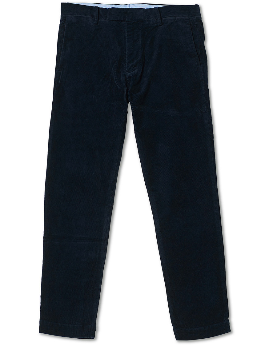 Herr | Byxor | Polo Ralph Lauren | Hudson Slim Fit Corduroy Trousers Hunter Navy