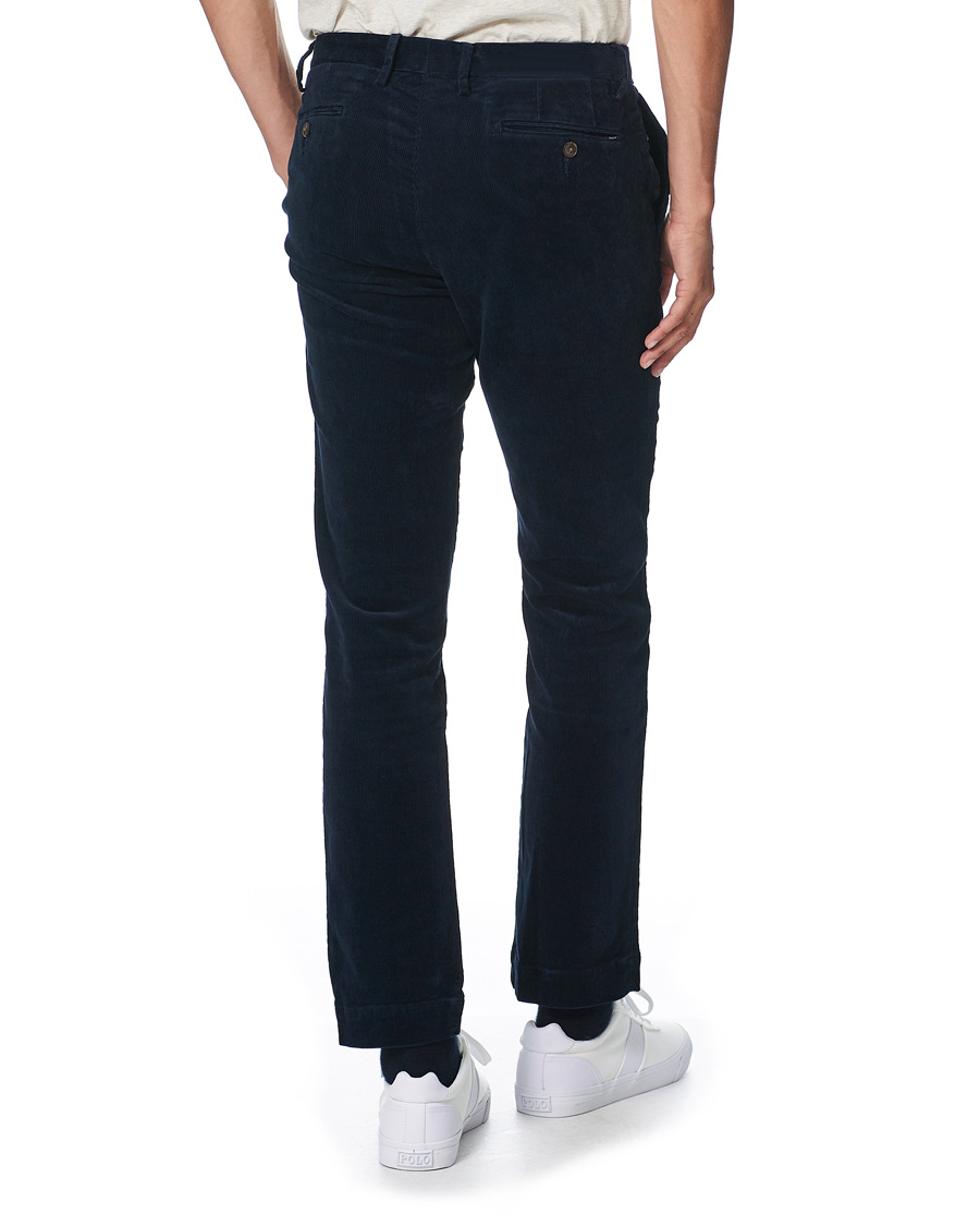 Herr | Byxor | Polo Ralph Lauren | Hudson Slim Fit Corduroy Trousers Hunter Navy
