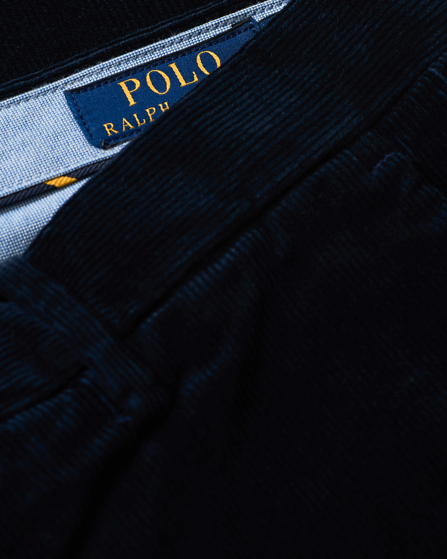 Herr | Byxor | Polo Ralph Lauren | Hudson Slim Fit Corduroy Trousers Hunter Navy