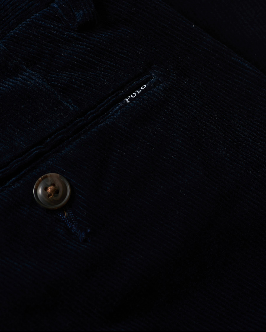 Herr | Byxor | Polo Ralph Lauren | Hudson Slim Fit Corduroy Trousers Hunter Navy