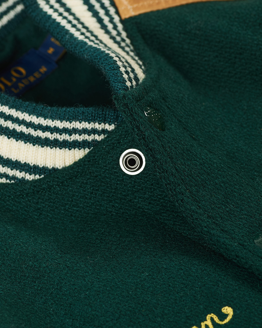 Herr | Jackor | Polo Ralph Lauren | Varsity Lined Bomber Jacket Hunt Club Green