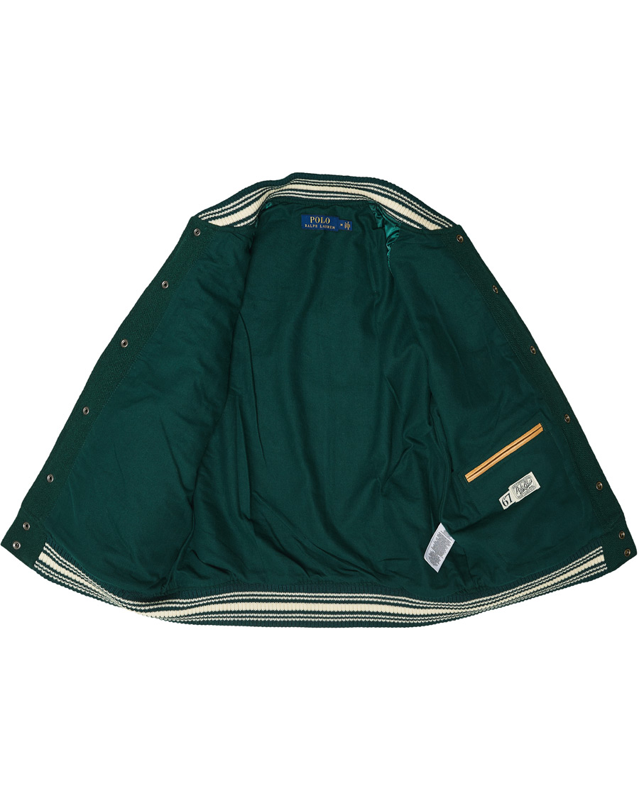 Herr | Jackor | Polo Ralph Lauren | Varsity Lined Bomber Jacket Hunt Club Green