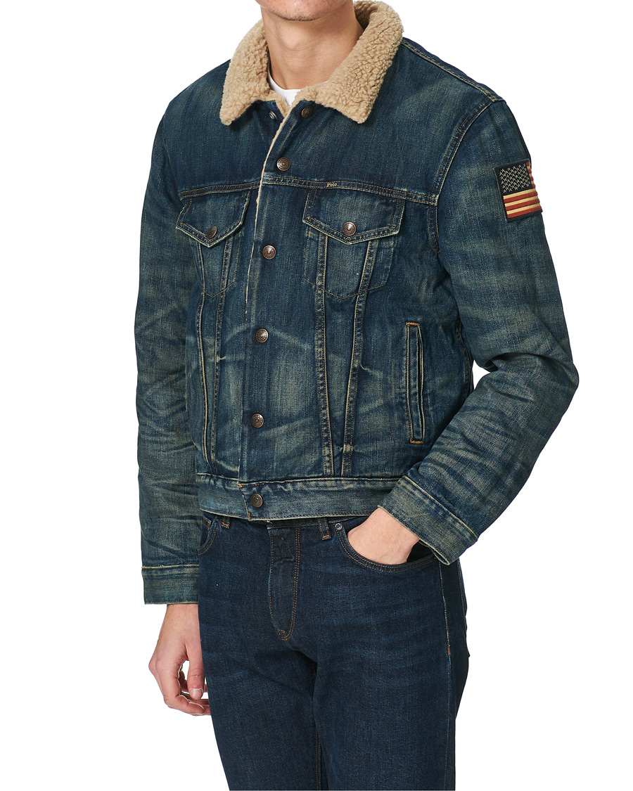 Herr | Jackor | Polo Ralph Lauren | Icon Trucker Denim Jacket Earlton Blue