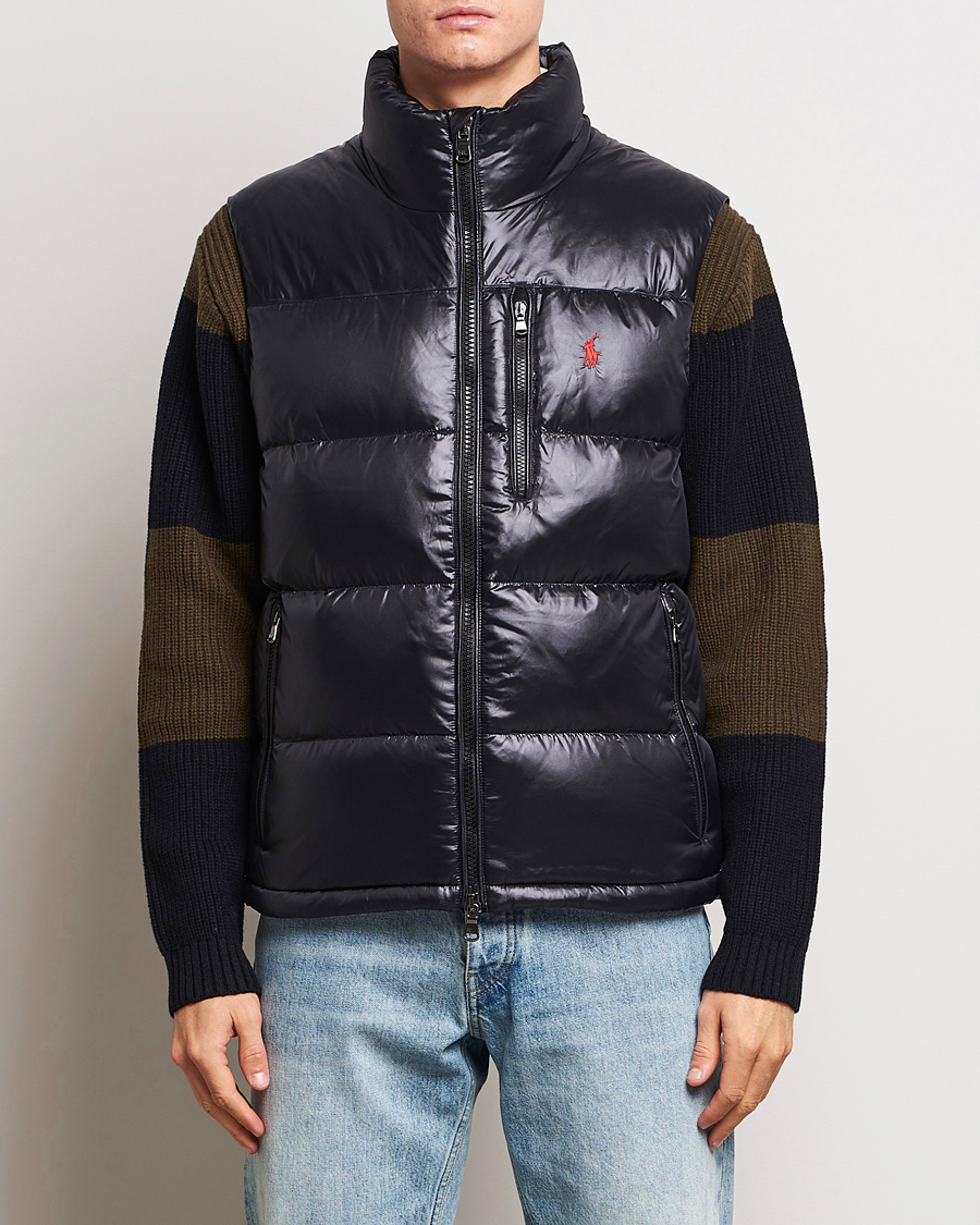 Herr | Jackor | Polo Ralph Lauren | El Cap High Gloss Down Vest Black