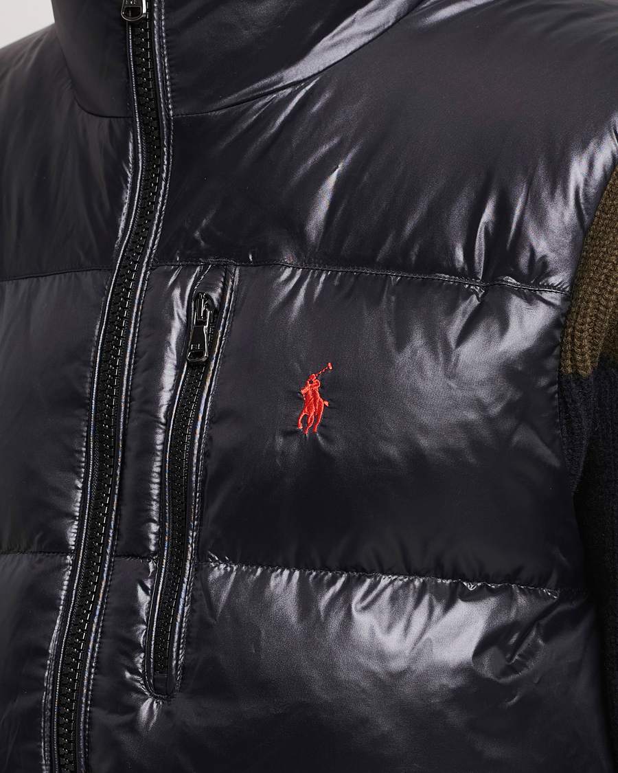 Herr | Jackor | Polo Ralph Lauren | El Cap High Gloss Down Vest Black