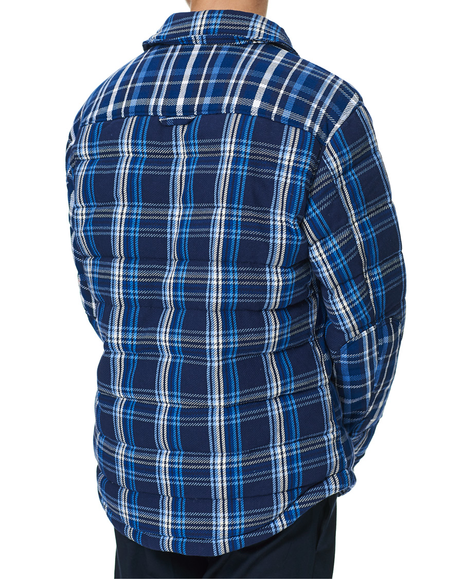 Herr | Jackor | Polo Ralph Lauren | Terra Padded Checked Shirt Jacket Blue