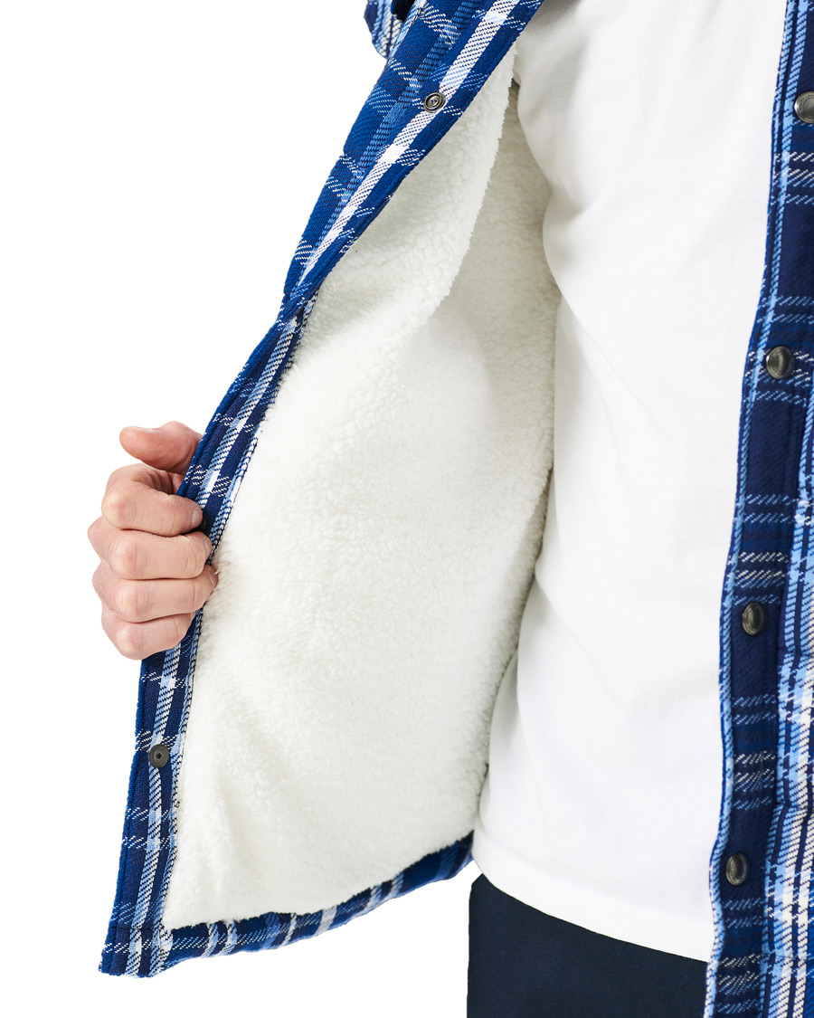 Herr | Jackor | Polo Ralph Lauren | Terra Padded Checked Shirt Jacket Blue