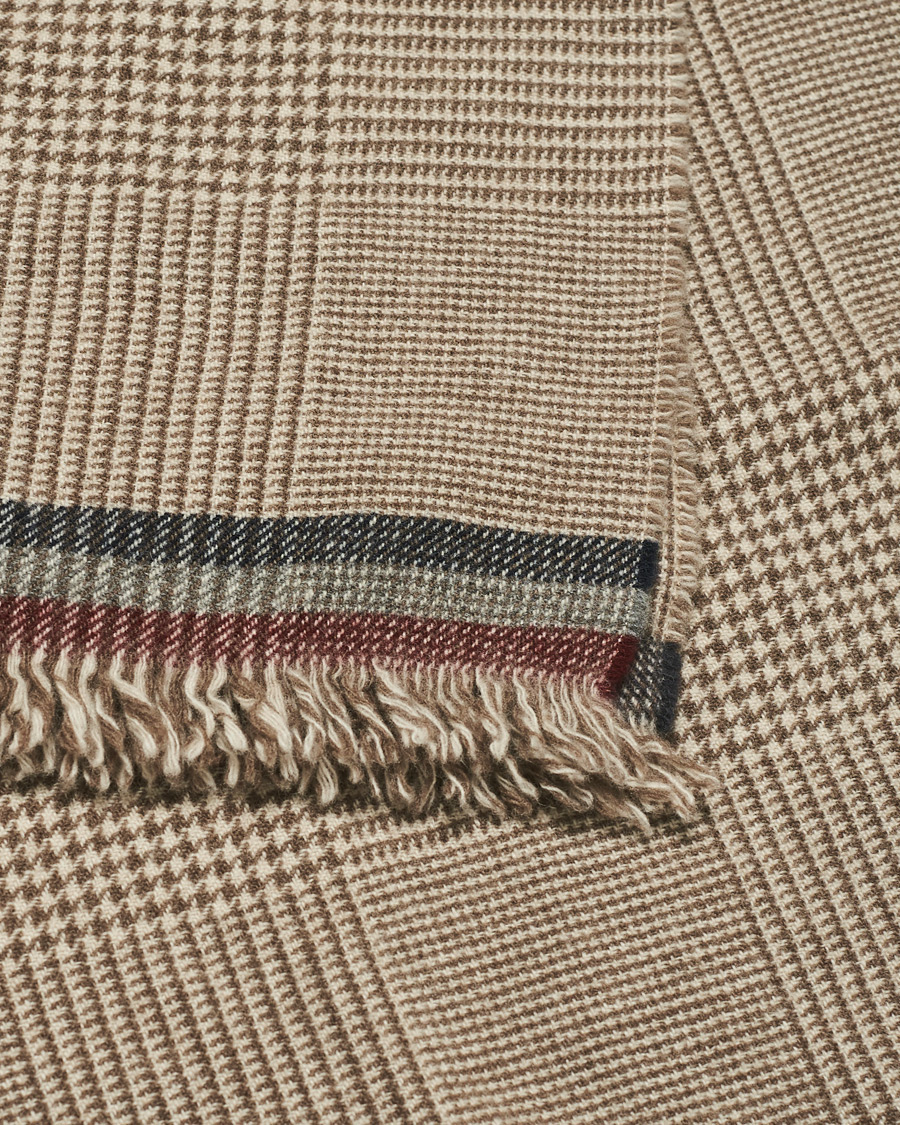Herr | Begg & Co Vaudie Wash Lambswool/Cashmere Scarf Natural Stone | Begg & Co | Vaudie Wash Lambswool/Cashmere Scarf Natural Stone