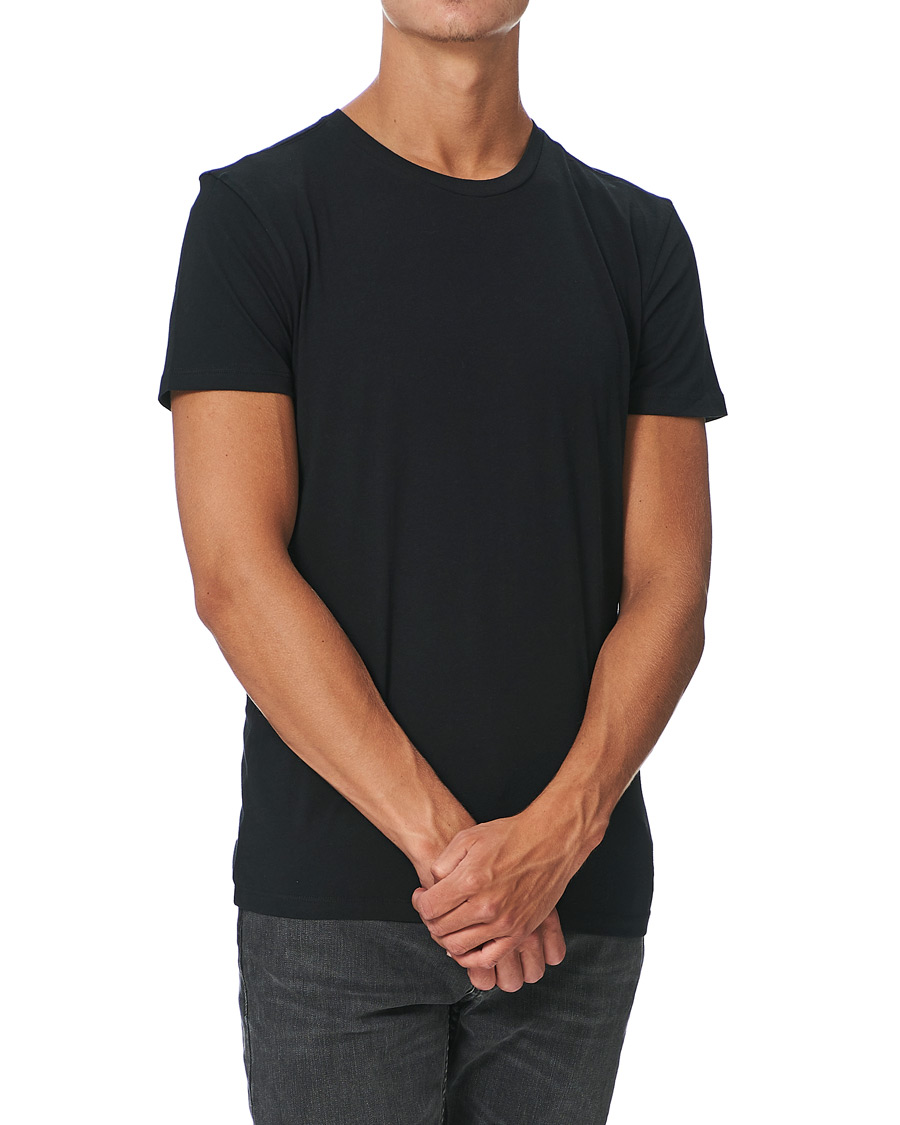 Herr | T-Shirts | Polo Ralph Lauren | 3-Pack Crew Neck Tee Black/Charcoal/Eaton Red