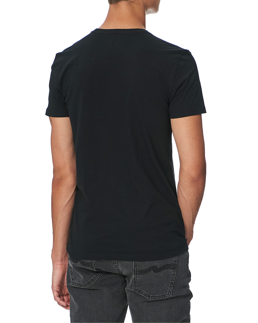 Herr | T-Shirts | Polo Ralph Lauren | 3-Pack Crew Neck Tee Black/Charcoal/Eaton Red