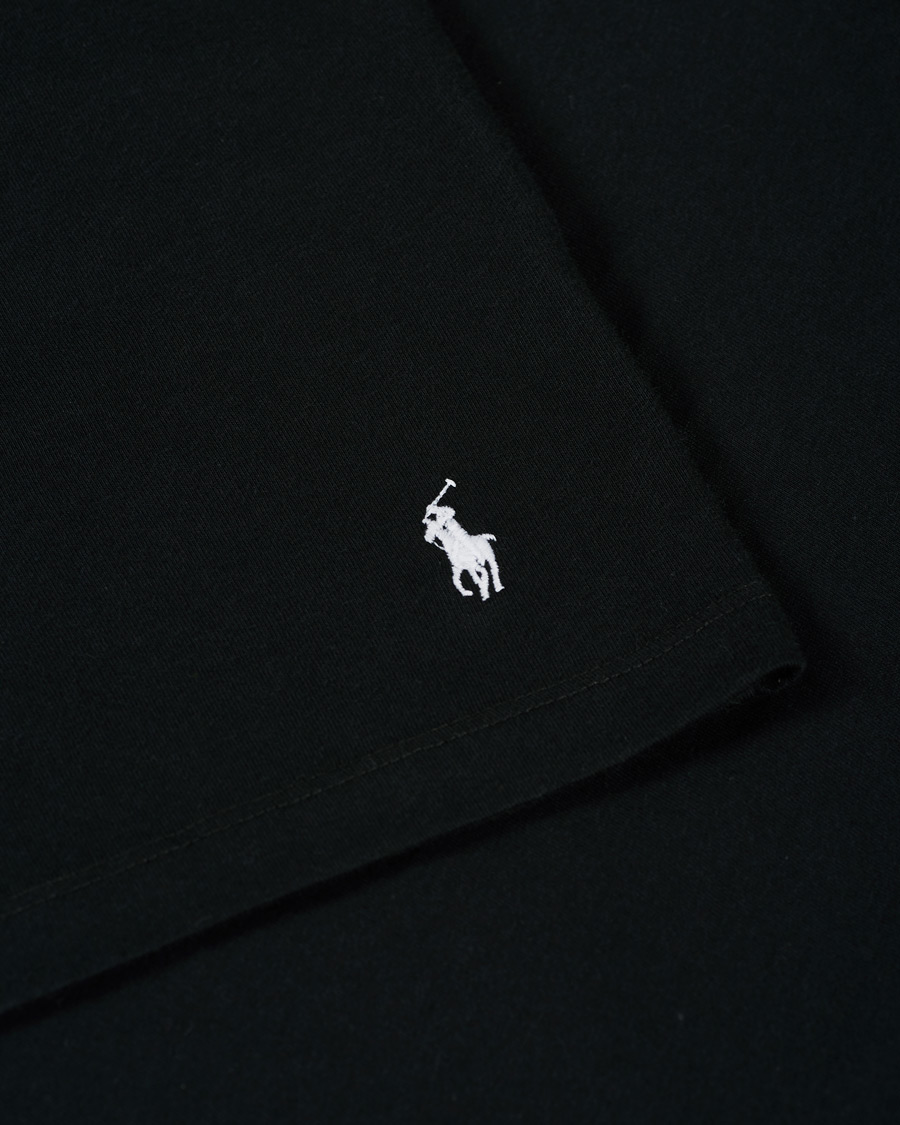 Herr | T-Shirts | Polo Ralph Lauren | 3-Pack Crew Neck Tee Black/Charcoal/Eaton Red