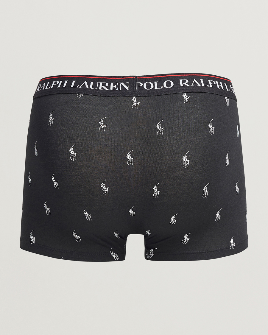 Herr | Underkläder | Polo Ralph Lauren | 3-Pack Trunk Black/Stripe/Pony