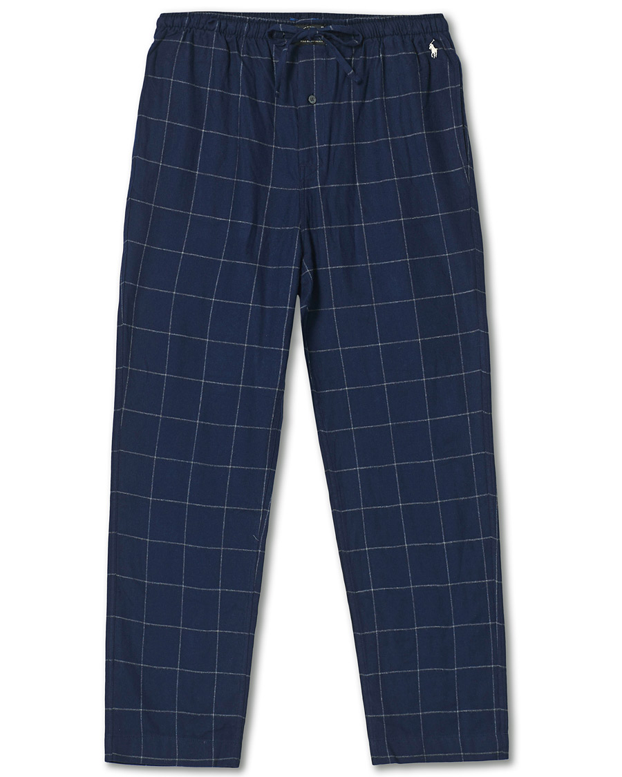 Herr | Pyjamas & Morgonrockar | Polo Ralph Lauren | Flannel Pyjama Pants Window Pane Navy