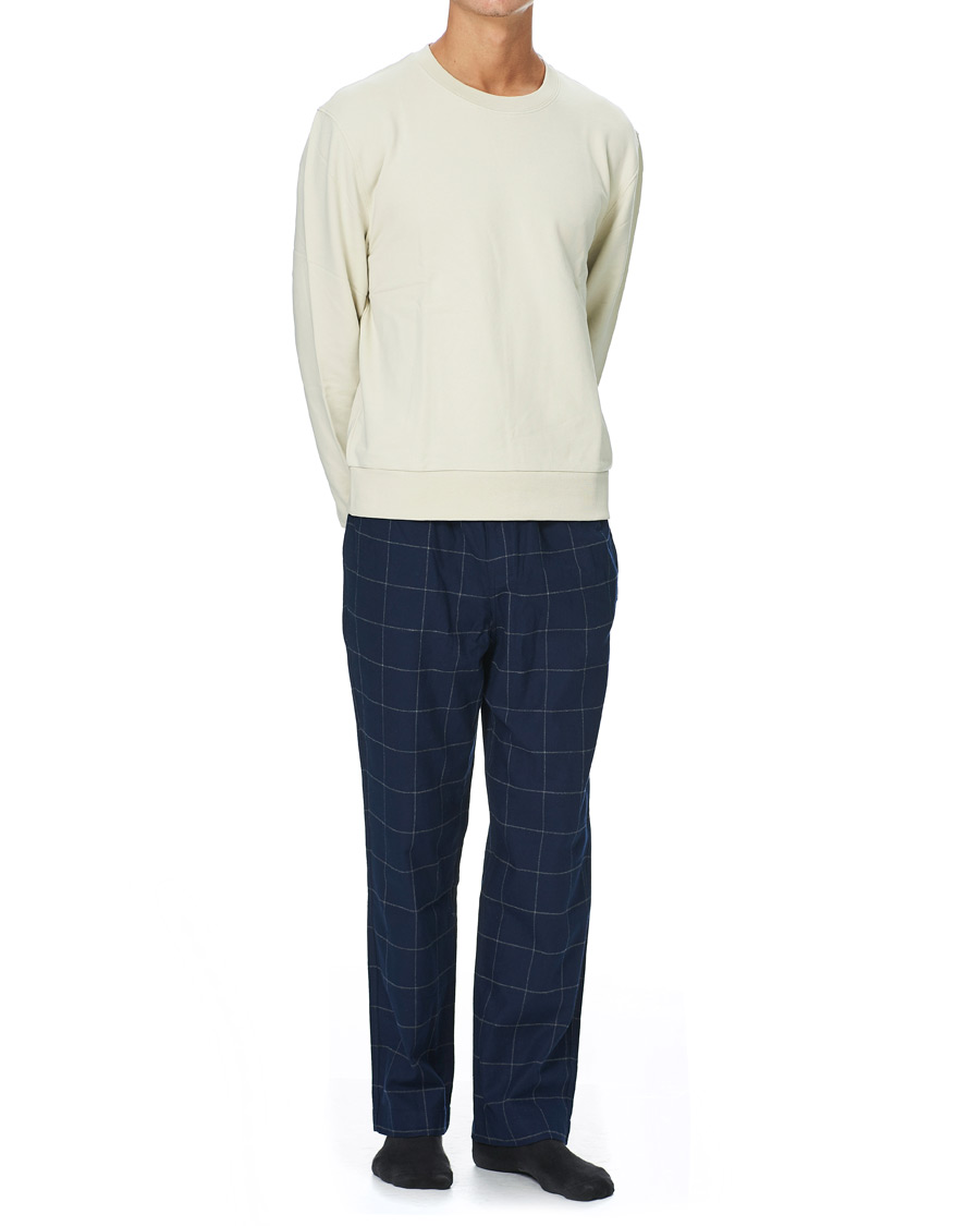 Herr | Pyjamas & Morgonrockar | Polo Ralph Lauren | Flannel Pyjama Pants Window Pane Navy