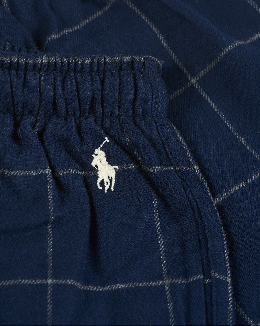 Herr | Pyjamas & Morgonrockar | Polo Ralph Lauren | Flannel Pyjama Pants Window Pane Navy