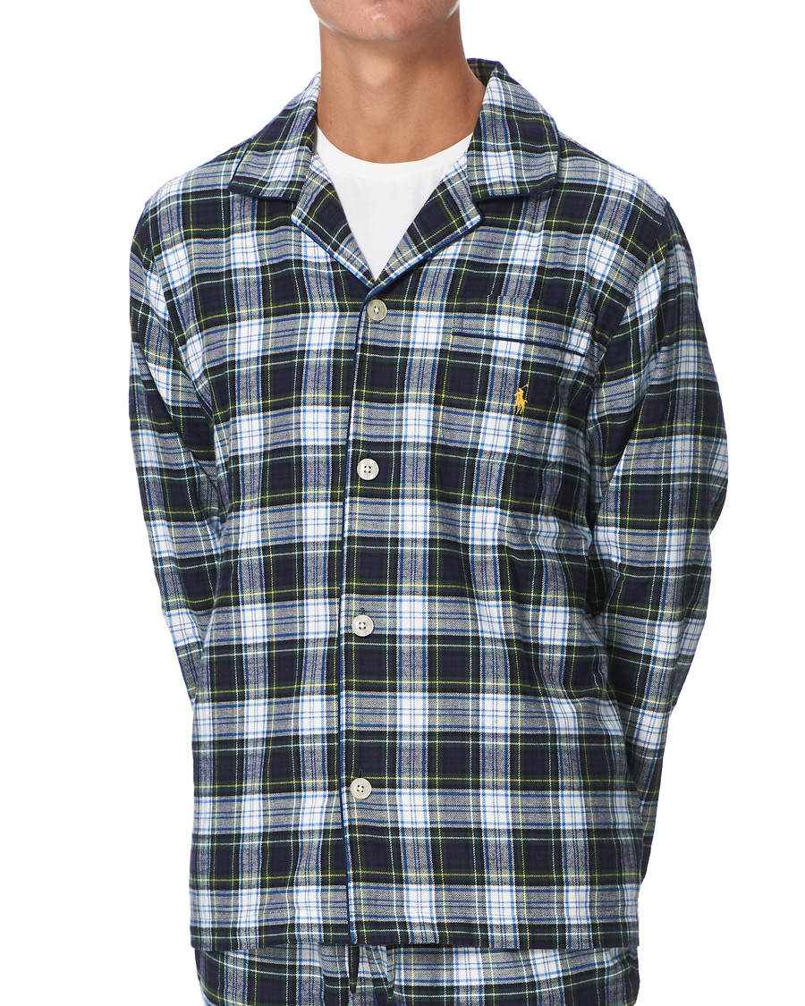 Herr | Pyjamas & Morgonrockar | Polo Ralph Lauren | Flannel Pyjama Set Evergreen Plaid
