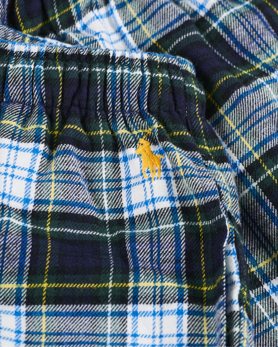 Herr | Pyjamas & Morgonrockar | Polo Ralph Lauren | Flannel Pyjama Set Evergreen Plaid