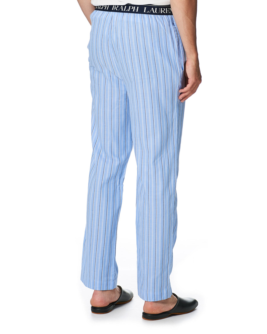 Herr | Pyjamas & Morgonrockar | Polo Ralph Lauren | Cotton Pyjama Set Blue Stripe