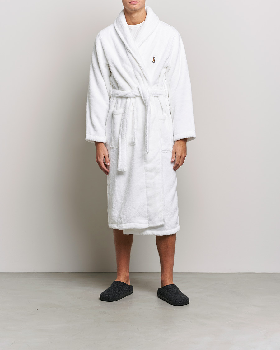 Herr | | Polo Ralph Lauren | Cotton Terry Robe White White