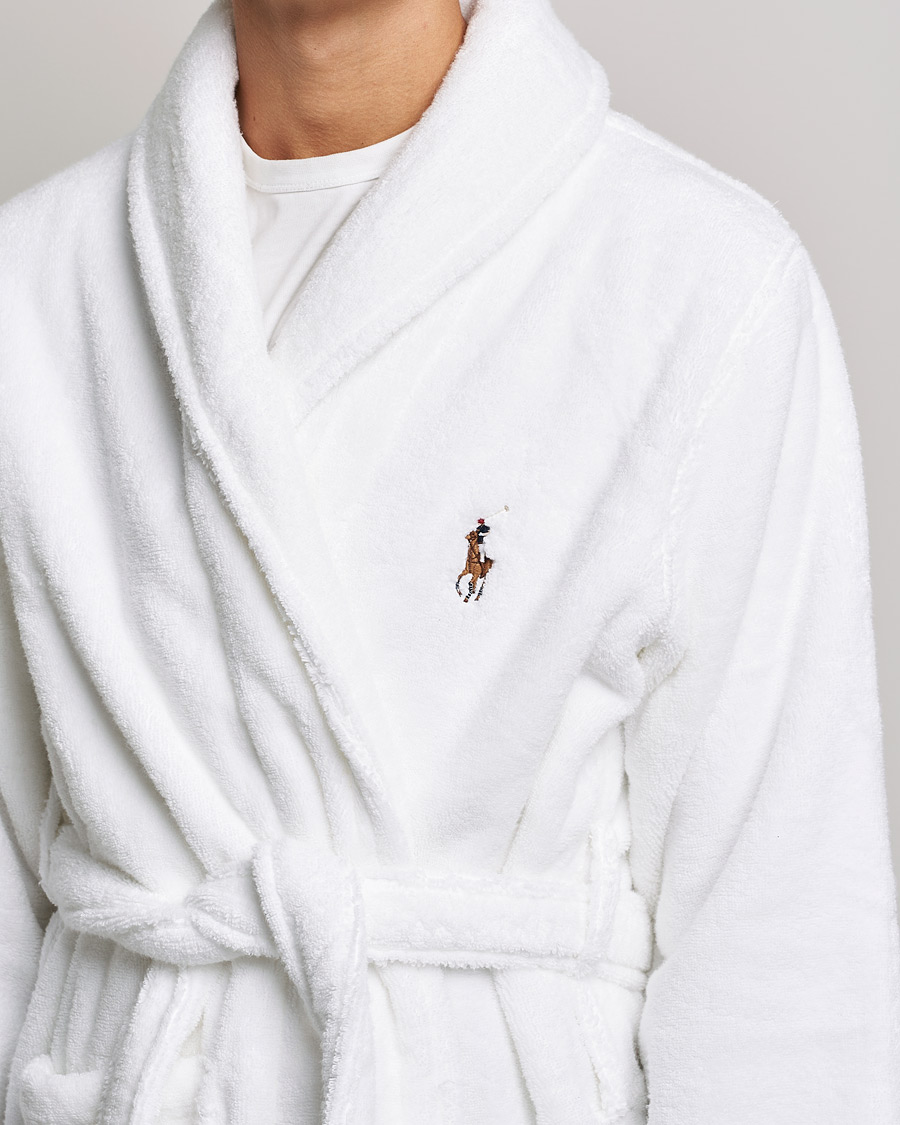 Herr | | Polo Ralph Lauren | Cotton Terry Robe White White